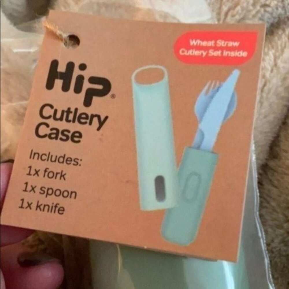 New/Sealed Hip Cutlery Case - Wheat Straw - Picture 2 of 2